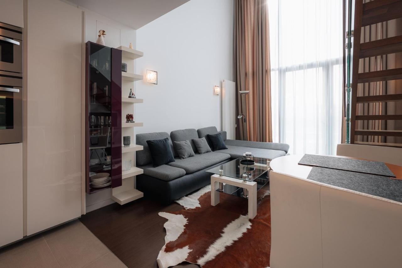Skau Eurovea Duplex Apartment Danube Exclusive View Free Parking ブラチスラヴァ エクステリア 写真