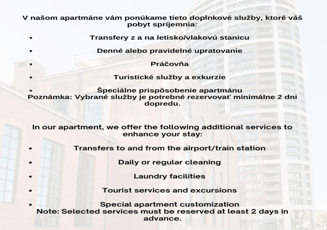 Skau Eurovea Duplex Apartment Danube Exclusive View Free Parking ブラチスラヴァ エクステリア 写真